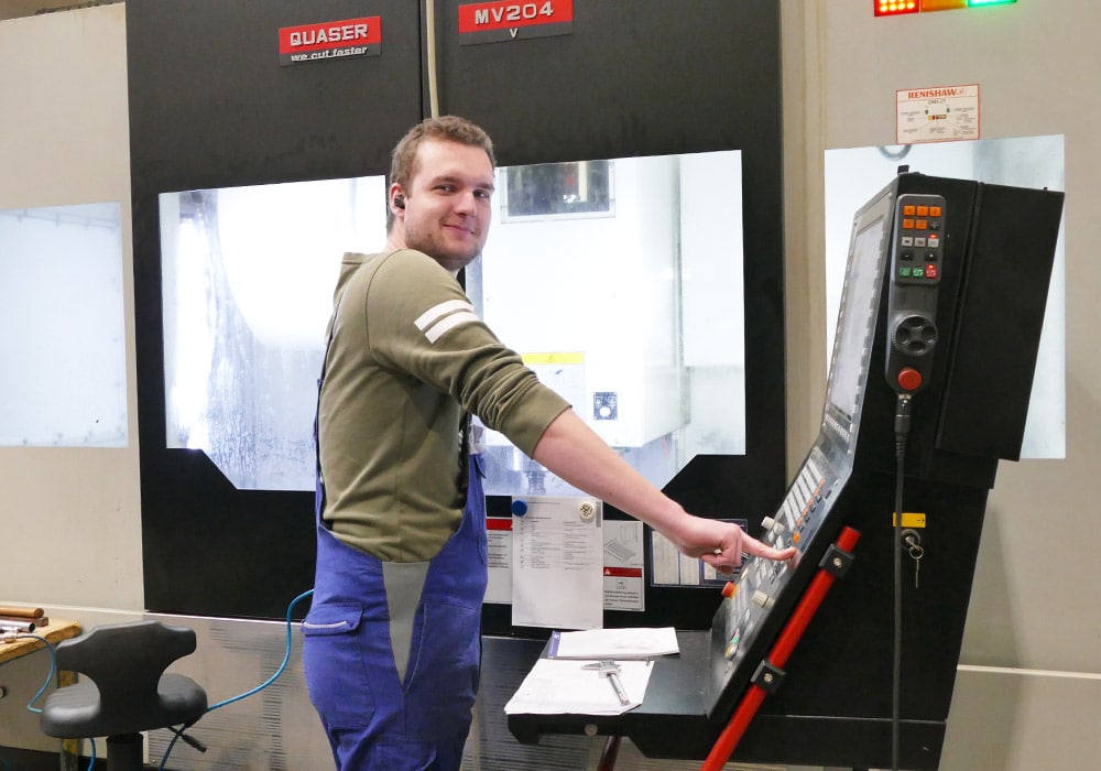 Ausbildung Zerspanungsmechaniker