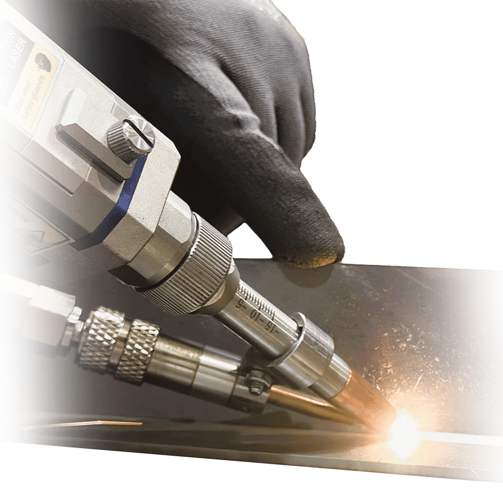 Manueller Laser