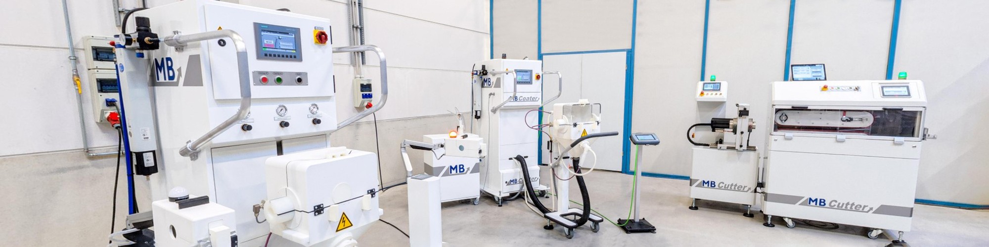 Panorama einiger Extrusionsfolgemaschinen