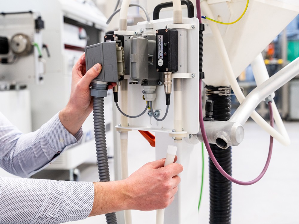 Ersatzteile für Bepuderungsmaschine MB Coater